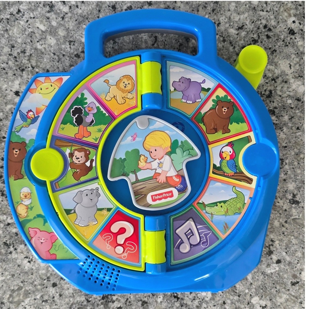 Fisher-Price Little People World of Animals See 'n Say‎ Interactive Toy DVP80